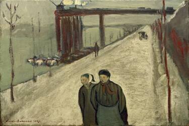 Quai de Clichy (Emile Bernard) - Muzeo.com