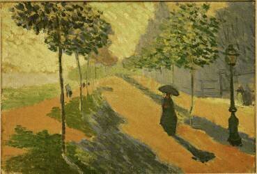 Quai à Asnières (Emile Bernard) - Muzeo.com