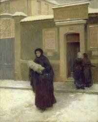 Quitter la maternité (Guillaume Albert Demarest) - Muzeo.com