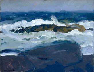 Récif rocheux (George Wesley Bellows) - Muzeo.com