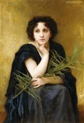 Réflexion (William Bouguereau) - Muzeo.com
