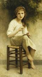 Réflexions sur l'oisiveté (William Bouguereau) - Muzeo.com