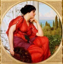 Rêverie (John William Godward) - Muzeo.com
