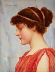 Rêverie grecque (John William Godward) - Muzeo.com