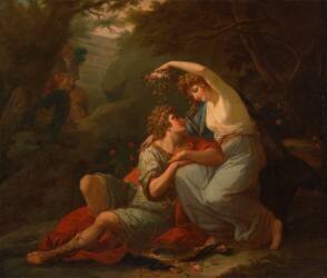 Renaud et Armide (Angelica Kauffmann) - Muzeo.com