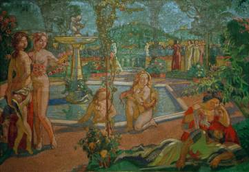 Rinaldo dans le jardin d'Armida (Maurice Denis) - Muzeo.com
