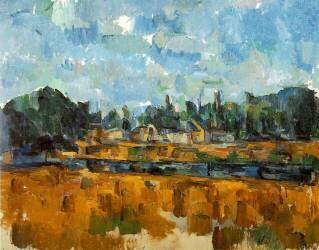 Rives du fleuve (Paul Cézanne) - Muzeo.com
