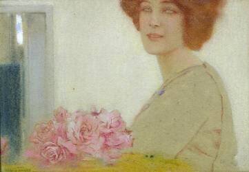 Roses (Fernand Khnopff) - Muzeo.com