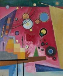 Rouge vif (Wassily Kandinsky) - Muzeo.com