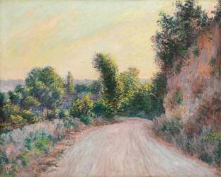 Route (Claude Monet) - Muzeo.com