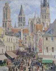 Rue de l'Épicerie (Camille Pissarro) - Muzeo.com