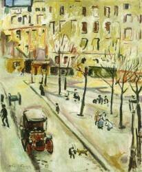 Rue de Paris (Achille Emile Othon Friesz) - Muzeo.com