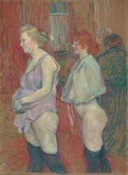 Rue des Moulins (Henri de Toulouse-Lautrec) - Muzeo.com
