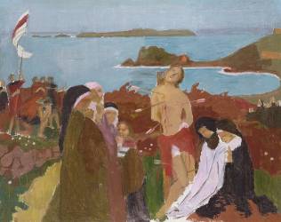 Saint Sébastien au bord de la mer (Maurice Denis) - Muzeo.com