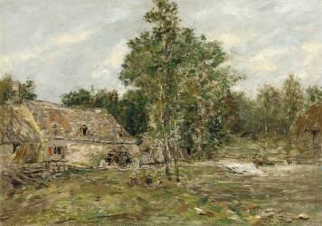 Saint-Cenery (Eugène Boudin) - Muzeo.com