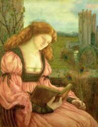 Sainte Barbara (Dante Gabriel Rossetti) - Muzeo.com