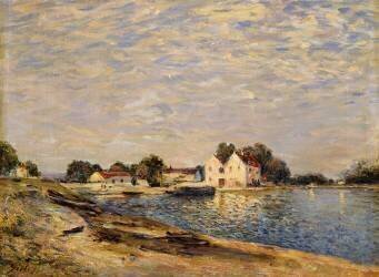 Saint-Mammes (Alfred Sisley) - Muzeo.com