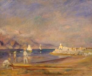 Saint-Tropez (Auguste Renoir) - Muzeo.com