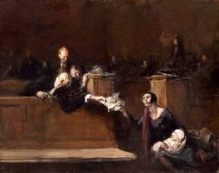 scène de tribunal (Jean-Louis Forain) - Muzeo.com