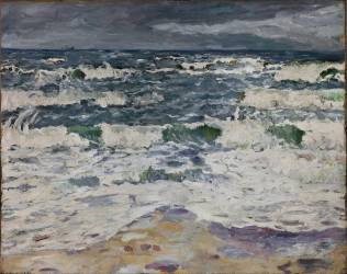 Paysage marin (Max Beckmann) - Muzeo.com
