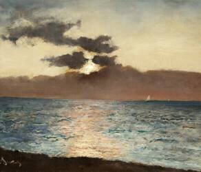 Seascape (Alfred Stevens) - Muzeo.com