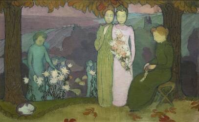 Soirée d'octobre (Maurice Denis) - Muzeo.com