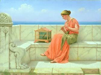 Sons doux (John William Godward) - Muzeo.com