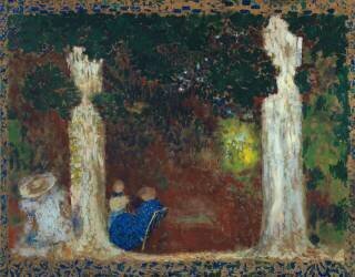Sous les arbres (Edouard Vuillard) - Muzeo.com