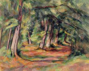 Sous-Bois (Paul Cézanne) - Muzeo.com