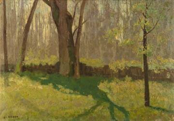 Sous-bois au printemps (Odilon Redon) - Muzeo.com