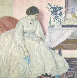 Souvenir (Frederick Carl Frieseke) - Muzeo.com