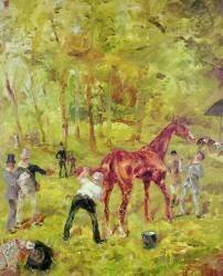 Souvenir d'Auteuil (Henri de Toulouse-Lautrec) - Muzeo.com