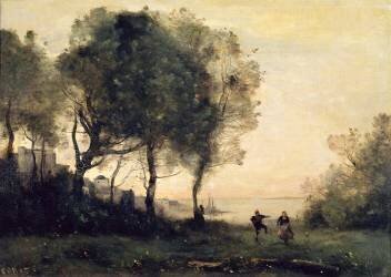 Souvenir d'Italie (Jean-Baptiste Camille Corot) - Muzeo.com