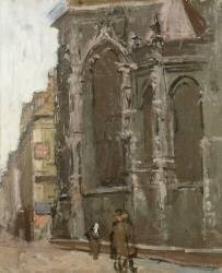 St. Jacques, Dieppe (Walter Richard Sickert) - Muzeo.com