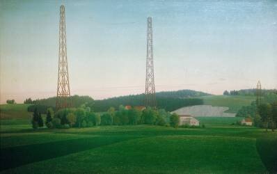 Station de radio (Georg Schrimpf) - Muzeo.com