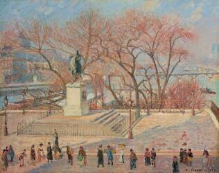 Statue d'Henri IV (Camille Pissarro) - Muzeo.com