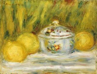 Sucrier et citrons (Auguste Renoir) - Muzeo.com
