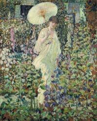 Le soleil et le vent (Frederick Carl Frieseke) - Muzeo.com