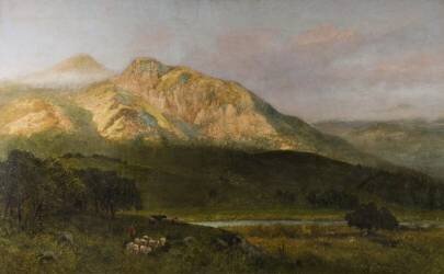 Lever de soleil sur Loughrigg (James Peel) - Muzeo.com