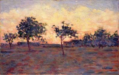 Sunset (Georges Seurat) - Muzeo.com