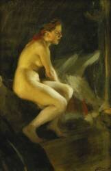 Sur le lit (Anders Zorn) - Muzeo.com