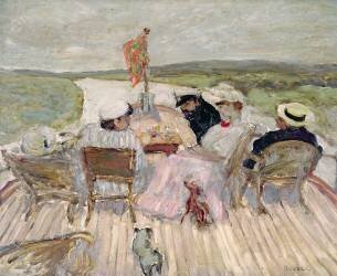 Sur le yacht (Pierre Bonnard) - Muzeo.com