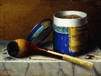 Tabac et pipe (William Michael Harnett) - Muzeo.com