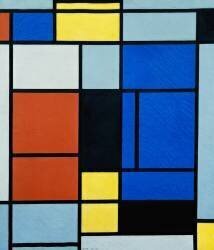 Tableau N°1 (Piet Mondrian) - Muzeo.com
