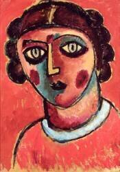 Tête (Alexej von Jawlensky) - Muzeo.com