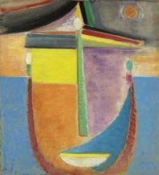Tête abstraite : Composition (Alexej von Jawlensky) - Muzeo.com