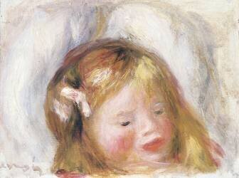 Tête de Coco (Auguste Renoir) - Muzeo.com