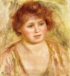 Tête de femme (Auguste Renoir) - Muzeo.com