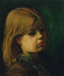 Tête de Fille (John Everett Millais) - Muzeo.com