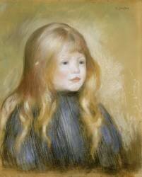 Tête d'enfant (Auguste Renoir) - Muzeo.com
